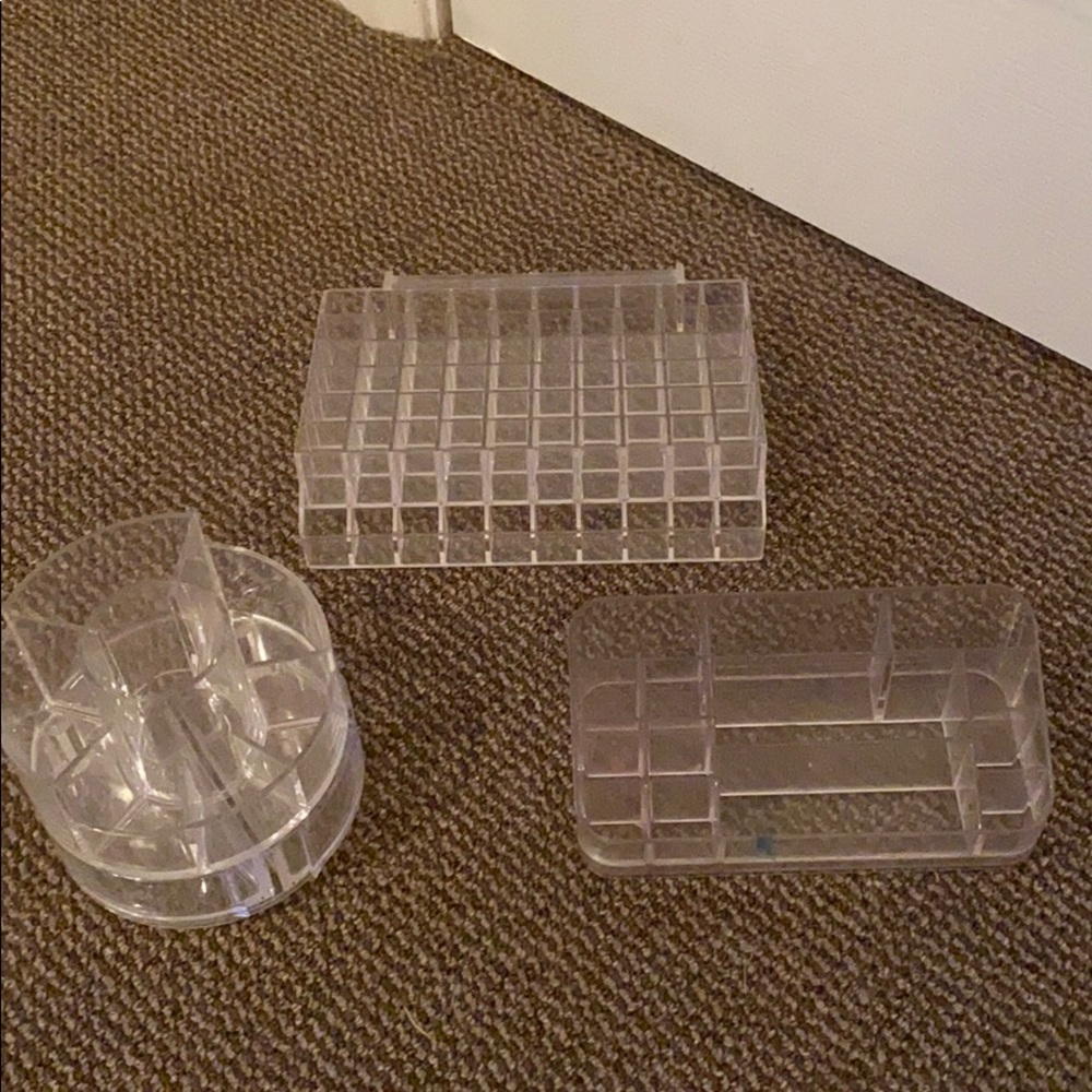 Acrylic Makeup Organizer(s)